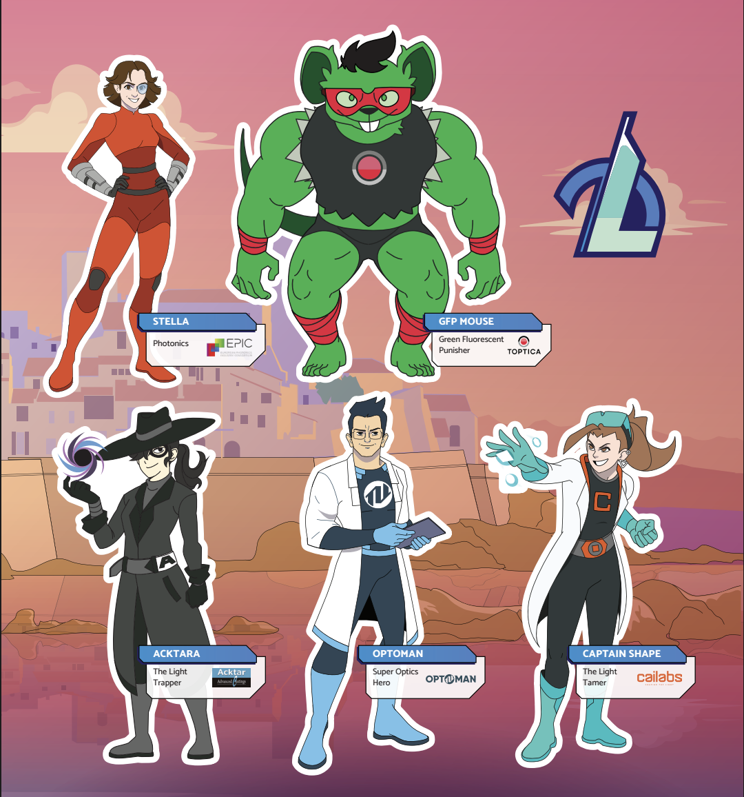 Superhero League Members